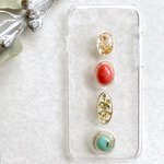 【再販】iPhone最新対応 turquoise gold iPhoneケース スマホケース 