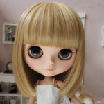 ブライス ウィッグ ストレートボブ ミルクティ 10インチ/ドール Blythe