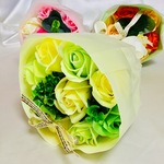 ローズソープフラワー💐イエローグリーン
