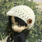 キャップ帽子/ドール/オビツ11/ねんどろいど/頭囲15センチ