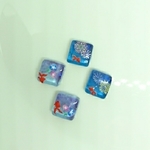 ≪金魚≫ガラスタイルピアス～夏～朝顔～花火～小さいピアス