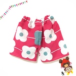 手ぬぐいパンツ80〜100(花)