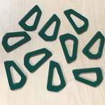 GREEN DESIGN CHARM BEADS PARTS