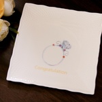 NEW！HappyWedding❥❥スクエアプレート 名入れ代込み！
