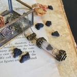 テクタイトの標本ネックレス