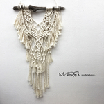 送料込〈MSize〉 流木 マクラメタペストリー