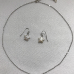 星型パールのネックレス＆ピアス