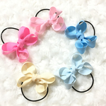 くるりんリボンのヘアゴム