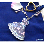 再再販♪バラのドレスのバッグチャーム