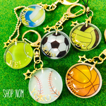 ❤︎×400【名入れオーダー】スポーツ キーホルダー