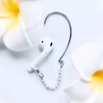 PodsTail イヤーフック (ホワイトパール)☆AirPods 落下防止☆Hook 07