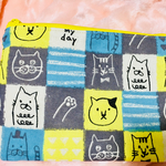 猫ちゃんペタンコポーチ