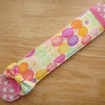 ★水筒肩紐カバー＊リボンちょうちょが可愛い☆クリームイエロー★