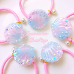  ファンシー マーメイド シェル ヘアゴム 