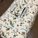 SANKO キャリーカバー 生地デザインモカ