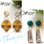 k3039さま♡No.136 ᵃⁿᵈ No.137  ピアス