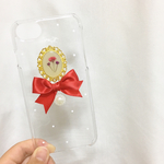 iPhoneケース  スマホケース 押し花