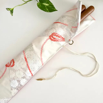 [ご予約品] 大太鼓/和太鼓バチ袋【菊唐草・花菱亀甲模様】