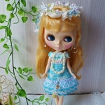 よしえ屋340[夢見るマーメイド４点セット]ブライス アウトフィット Blythe