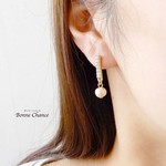 crystal&pearlピアス