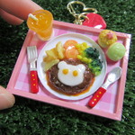 くまちゃん目玉焼き乗せハンバーグB