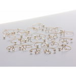 イニシャルリング/14kgf+SWAROVSKI