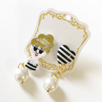  ピアス＊border×heart