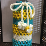 ペットボトルカバー（水色、黄色）