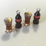hand made ミニチュアドールハウス  コーラ 再販