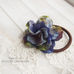 [ichigovoyage様専用 金具変更オーダー] Suisai hairtie -コバルトブルーの夢現