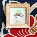 雀のミニ額絵②