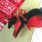黒狐のバレッタ