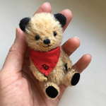 cororiru*10㎝ 黒耳スーティベア テディベア ぬいぐるみ