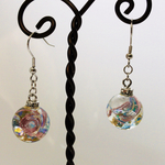 IORI宇宙レジンピアス クリアな宇宙