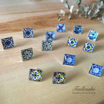 tp319 モロッコタイル調ピアス/イヤリング