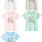 木管猫のＴシャツ