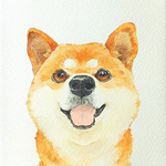 どうぶつ肖像画オーダー制作