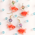 再販＊金魚(ピンポンパール)イヤリング