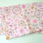 〈40×60〉【大判】 Flower & papillon☆(ピンク) 