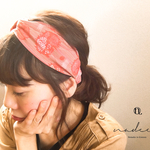 『期間限定』着物ターバン（オレンジ）