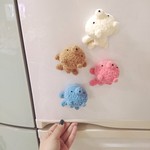 マグネット入り！くまさんのあみぐるみ