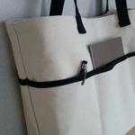 再販【予約販売中】倉敷帆布生成りトート