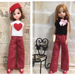 【＊414】リカちゃん  着せ替え服 トップスが2組 計6点セット