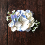 紫陽花の髪飾り