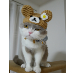 ʕ•ᴥ•ʔ くま  猫用帽子  