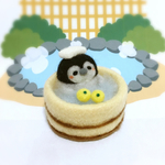 受注＊(動物別売り)まったりお風呂☆羊毛フェルト