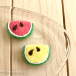 夏限定🍉黄色のすいか  ブローチ