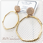 数量限定♡ビッグ ゴールドフープピアス♡フープイヤリング