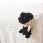 黒プーちゃんのブローチ
