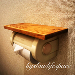 トイレットペーパーシェルフwide DIY